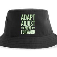 Adapt Adjust Move Forward Sustainable Bucket Hat