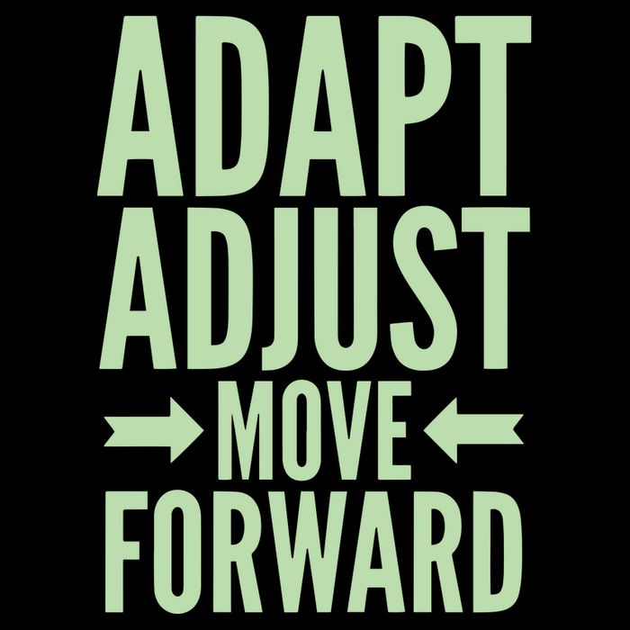 Adapt Adjust Move Forward Bucket Hat