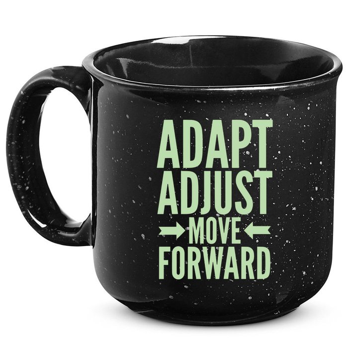 Adapt Adjust Move Forward 15oz Campfire Ceramic Mug