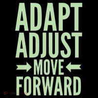 Adapt Adjust Move Forward Toddler Hoodie