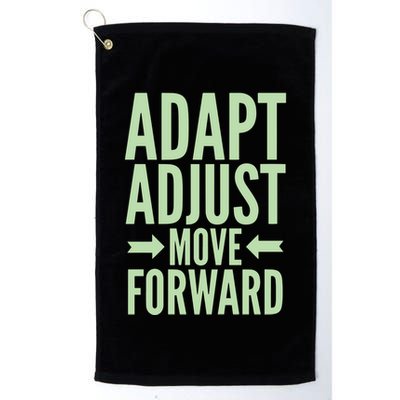 Adapt Adjust Move Forward Golf Towel