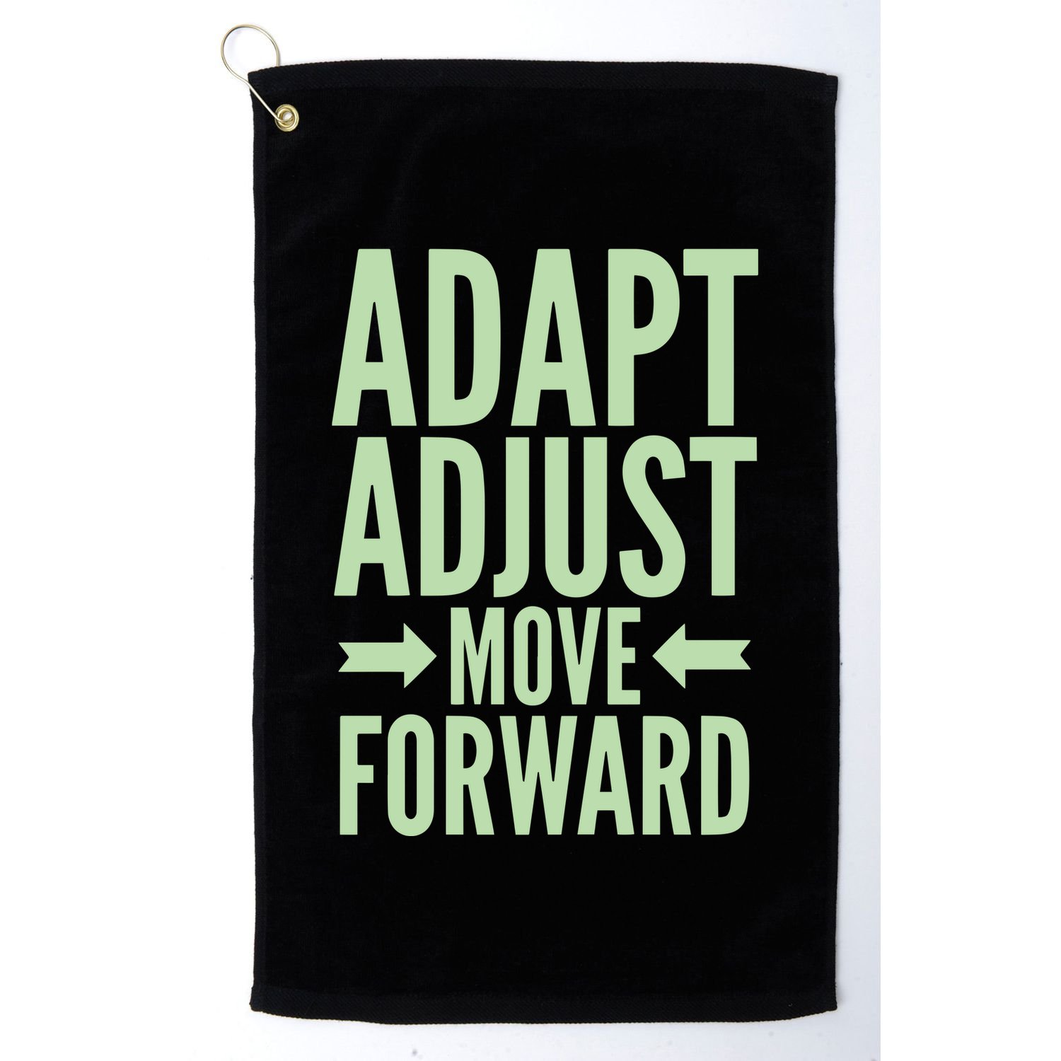 Adapt Adjust Move Forward Golf Towel