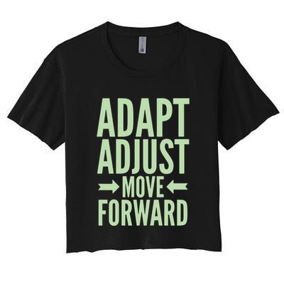 Adapt Adjust Move Forward Crop Top