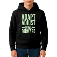 Adapt Adjust Move Forward Kids Hoodie