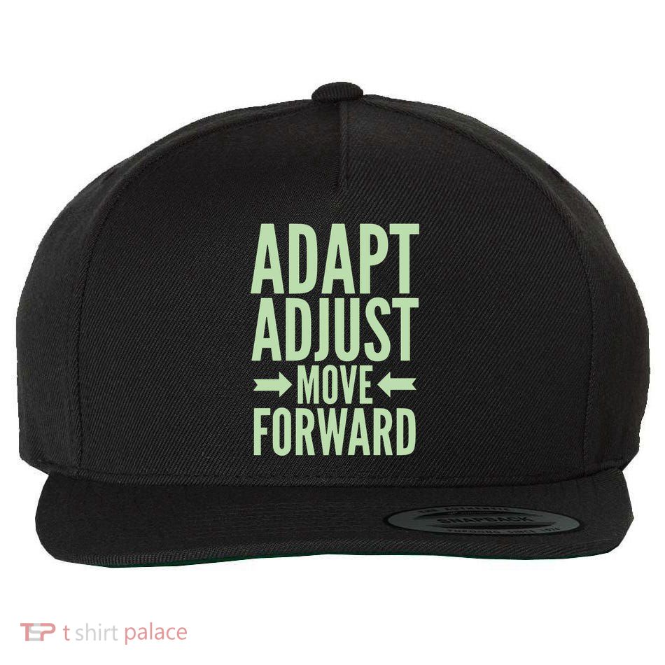 Adapt Adjust Move Forward Wool Snapback Cap
