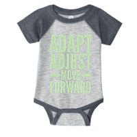 Adapt Adjust Move Forward Infant Baby Jersey Bodysuit