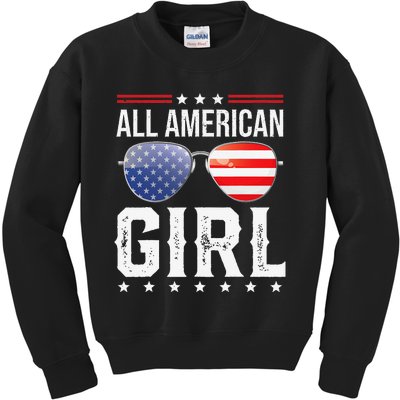 All American Matching Family Fourth 4th of July Kids Sweatshirt