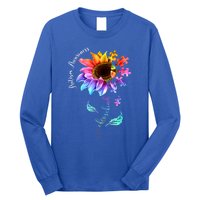 Autism Awareness Mom Choose Kind Autism Funny Gift Long Sleeve Shirt