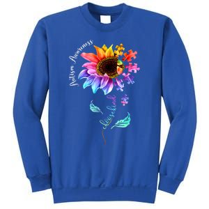 Autism Awareness Mom Choose Kind Autism Funny Gift Sweatshirt