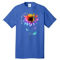 Autism Awareness Mom Choose Kind Autism Funny Gift Tall T-Shirt