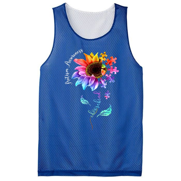 Autism Awareness Mom Choose Kind Autism Funny Gift Mesh Reversible Basketball Jersey Tank