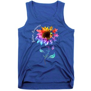 Autism Awareness Mom Choose Kind Autism Funny Gift Tank Top