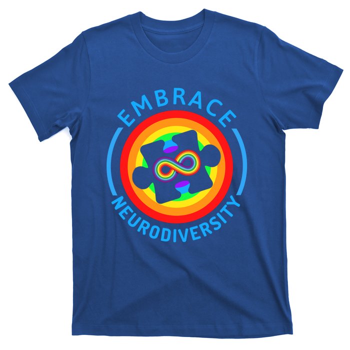 Autism Awareness Month Embrace Neurodiversity Tee Gift T-Shirt