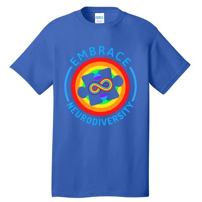 Autism Awareness Month Embrace Neurodiversity Tee Gift Tall T-Shirt