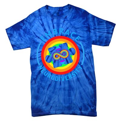 Autism Awareness Month Embrace Neurodiversity Tee Gift Tie-Dye T-Shirt