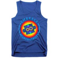 Autism Awareness Month Embrace Neurodiversity Tee Gift Tank Top