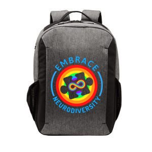 Autism Awareness Month Embrace Neurodiversity Tee Gift Vector Backpack