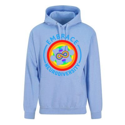 Autism Awareness Month Embrace Neurodiversity Tee Gift Unisex Surf Hoodie