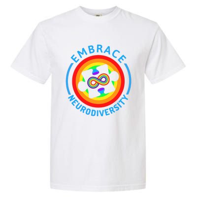 Autism Awareness Month Embrace Neurodiversity Tee Gift Garment-Dyed Heavyweight T-Shirt