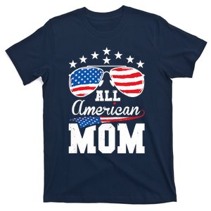 All American Mom 4th of July Matching Family T-Shirt