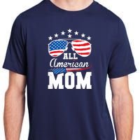 All American Mom 4th of July Matching Family Adult ChromaSoft Performance T-Shirt