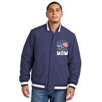 All American Mom 4th of July Matching Family Insulated Varsity Jacket