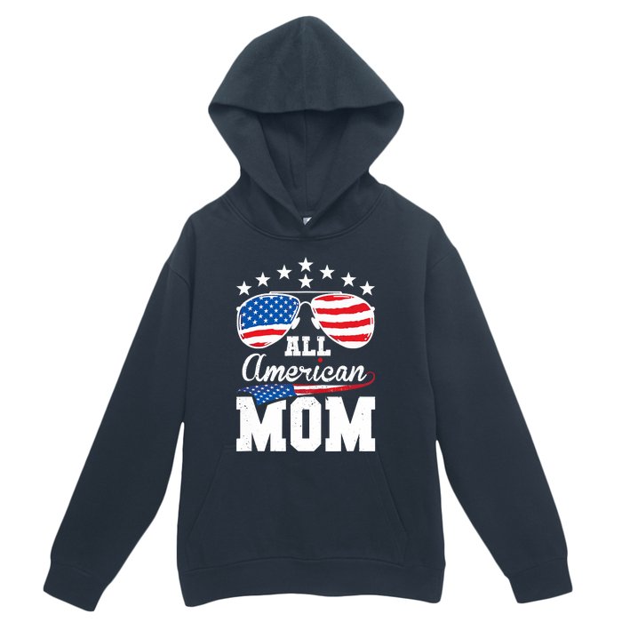 All American Mom 4th of July Matching Family Urban Pullover Hoodie