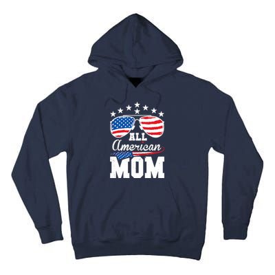 All American Mom 4th of July Matching Family Tall Hoodie