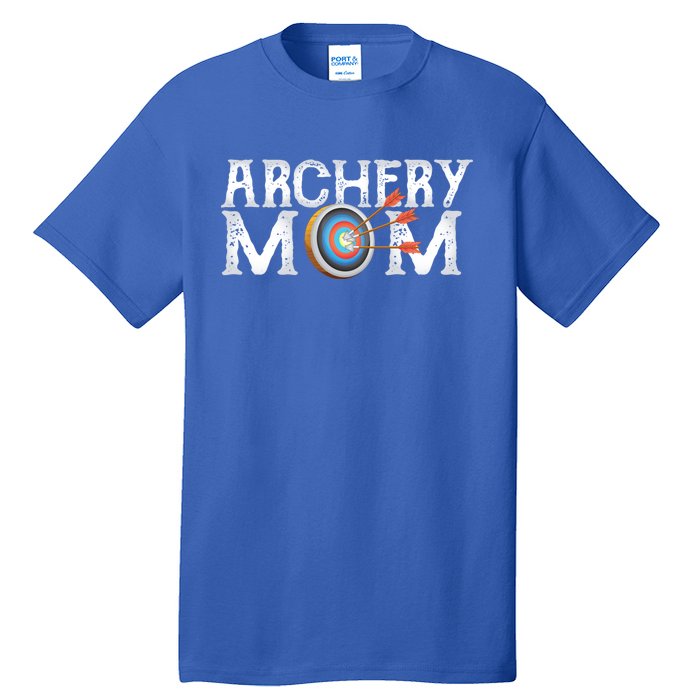 Archery Archer Mom Target Proud Parent Bow Arrow Gift Tall T-Shirt