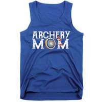 Archery Archer Mom Target Proud Parent Bow Arrow Gift Tank Top