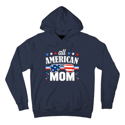 All American Mom 4th of July USA Family Matching Outfit Hoodie