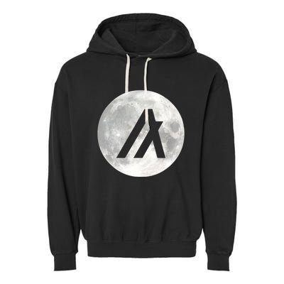 Algorand Algo Moon Crypto Garment-Dyed Fleece Hoodie