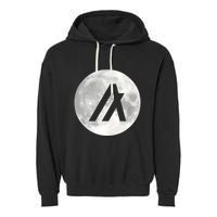 Algorand Algo Moon Crypto Garment-Dyed Fleece Hoodie