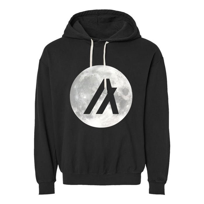 Algorand Algo Moon Crypto Garment-Dyed Fleece Hoodie
