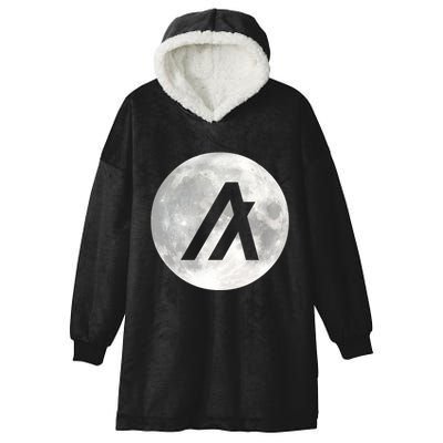 Algorand Algo Moon Crypto Hooded Wearable Blanket