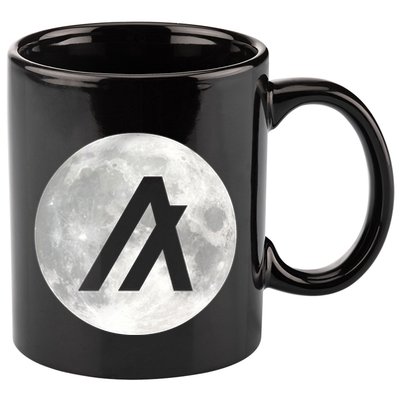 Algorand Algo Moon Crypto 11oz C Handle Ceramic Mug