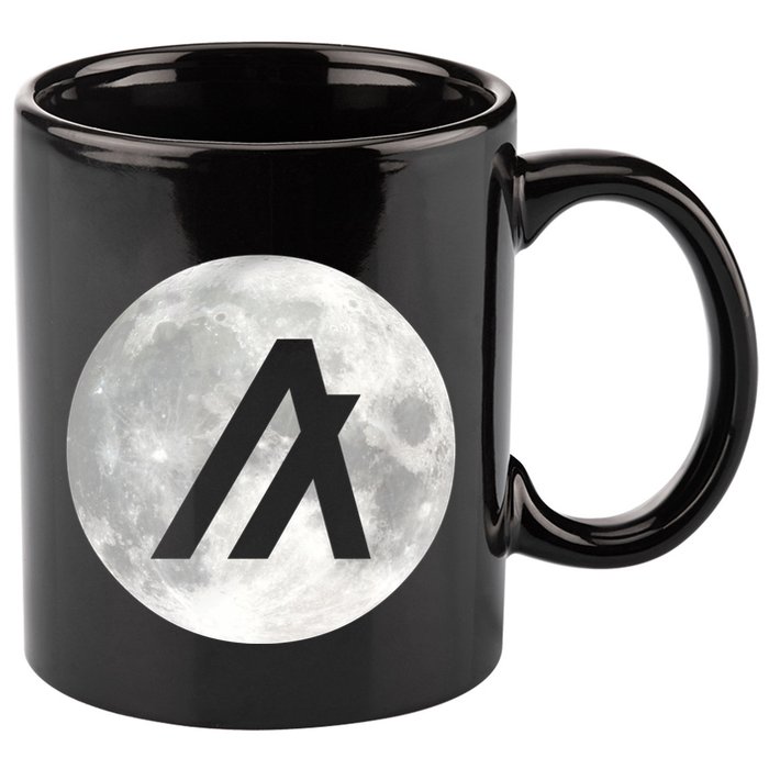 Algorand Algo Moon Crypto 11oz C Handle Ceramic Mug