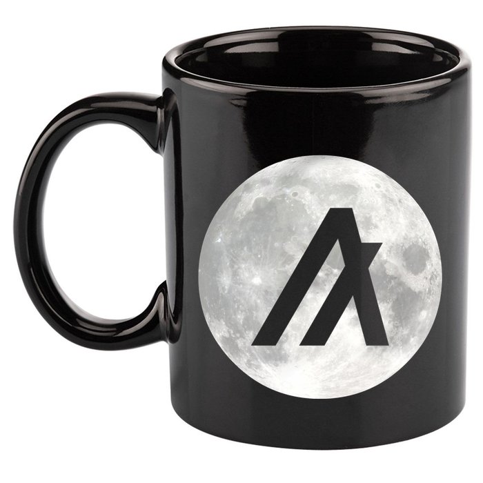 Algorand Algo Moon Crypto 11oz C Handle Ceramic Mug