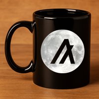 Algorand Algo Moon Crypto 11oz C Handle Ceramic Mug