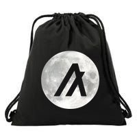 Algorand Algo Moon Crypto Drawstring Bag