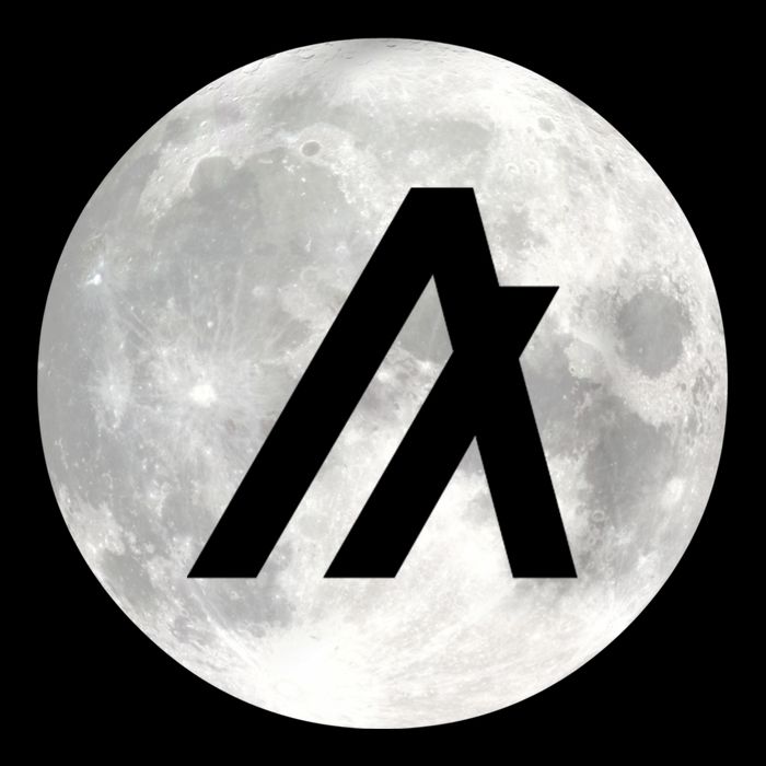 Algorand Algo Moon Crypto Drawstring Bag