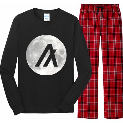 Algorand Algo Moon Crypto Long Sleeve Pajama Set