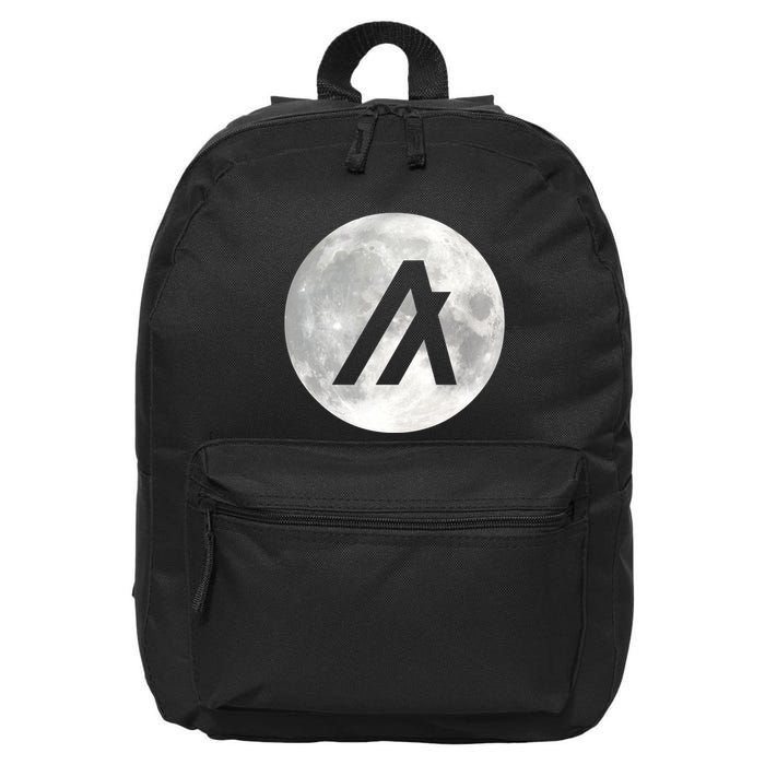 Algorand Algo Moon Crypto 16 in Basic Backpack