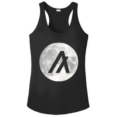 Algorand Algo Moon Crypto Ladies PosiCharge Competitor Racerback Tank