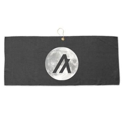 Algorand Algo Moon Crypto Large Microfiber Waffle Golf Towel