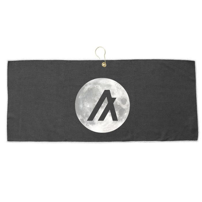 Algorand Algo Moon Crypto Large Microfiber Waffle Golf Towel