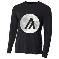 Algorand Algo Moon Crypto Cooling Performance Long Sleeve Crew