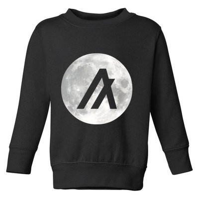 Algorand Algo Moon Crypto Toddler Sweatshirt