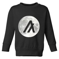 Algorand Algo Moon Crypto Toddler Sweatshirt