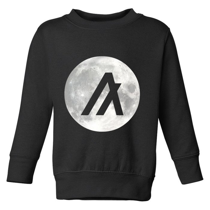 Algorand Algo Moon Crypto Toddler Sweatshirt